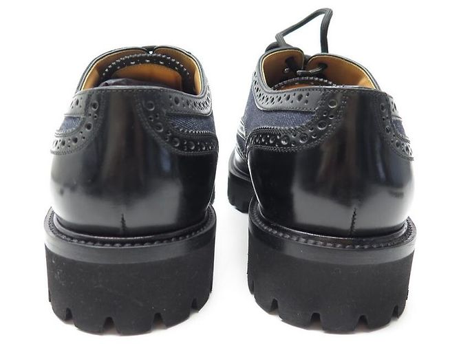 NUOVE SCARPE LOUIS VUITTON DERBBY VOLTAIRE 8.5 42.5 SCARPE IN PELLE - vista 5