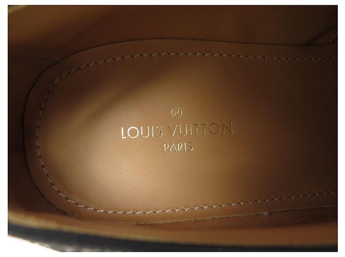 NUOVE SCARPE LOUIS VUITTON DERBBY VOLTAIRE 8.5 42.5 SCARPE IN PELLE - vista 8