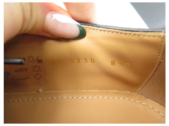 NUOVE SCARPE LOUIS VUITTON DERBBY VOLTAIRE 8.5 42.5 SCARPE IN PELLE - vista 9