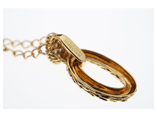 Collar Boucheron Serpent Boheme de oro amarillo de 18 quilates con diamantes. Gold hardware - vista 6