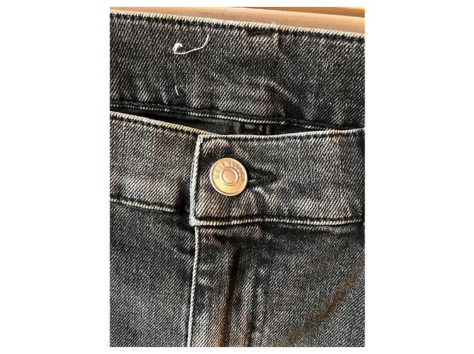 Jeans BALENCIAGA T.US 34 Algodón Gris - vista 3