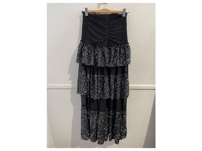 Autre Marque RAISA VANESSA Kleider T.FR 36 Polyester Schwarz - Ansicht 4