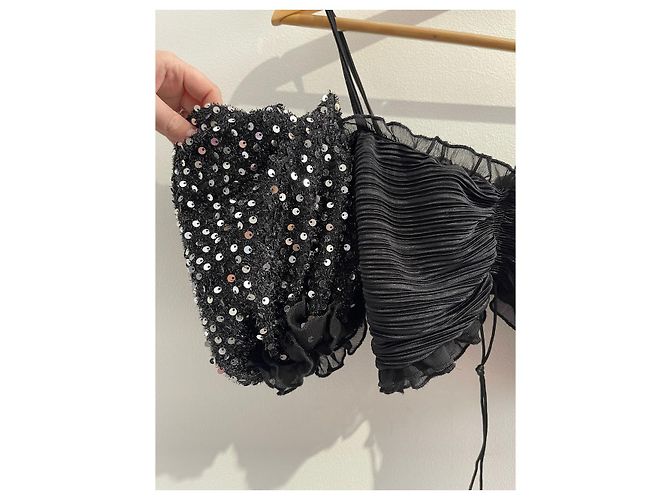 Autre Marque RAISA VANESSA Kleider T.FR 36 Polyester Schwarz - Ansicht 6