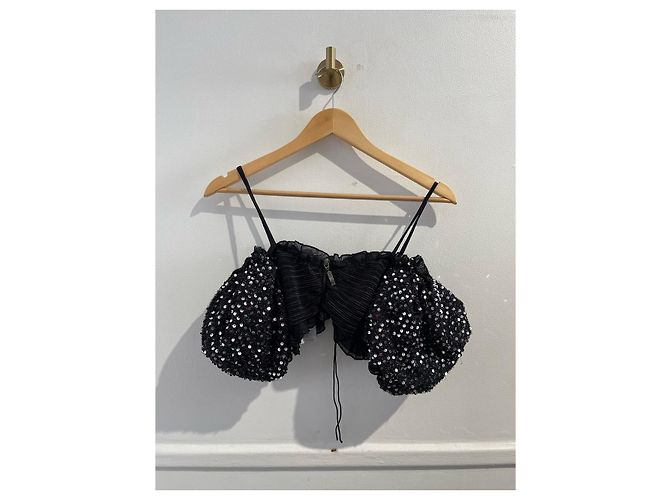 Autre Marque RAISA VANESSA Kleider T.FR 36 Polyester Schwarz - Ansicht 7