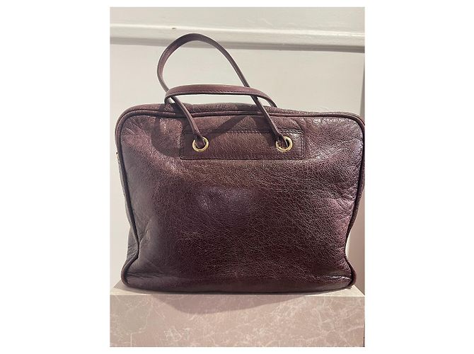Blanket Bolsas BALENCIAGA T.  Couro - vista 4