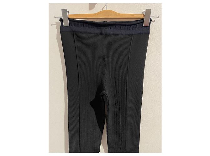 Pantalon JACQUEMUS T.FR 38 Viscose Noir - vue 4