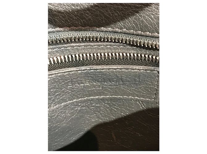 Borse BALENCIAGA T. Pelle Grigio - vista 10