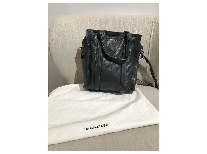 Borse BALENCIAGA T. Pelle Grigio - vista 12