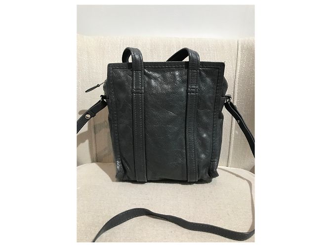 Borse BALENCIAGA T. Pelle Grigio - vista 3