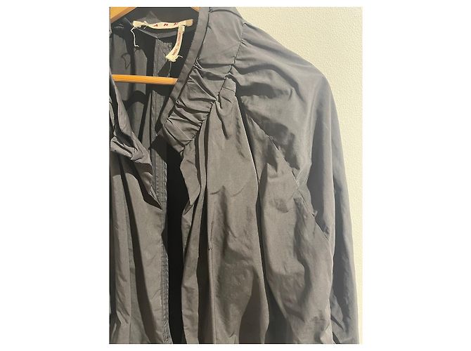 MARNI Jacken T.IT 42 Polyester Schwarz - Ansicht 3
