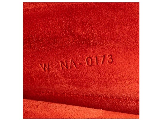 Céline Borsa a tracolla in pelle rossa Celine Blade - vista 9