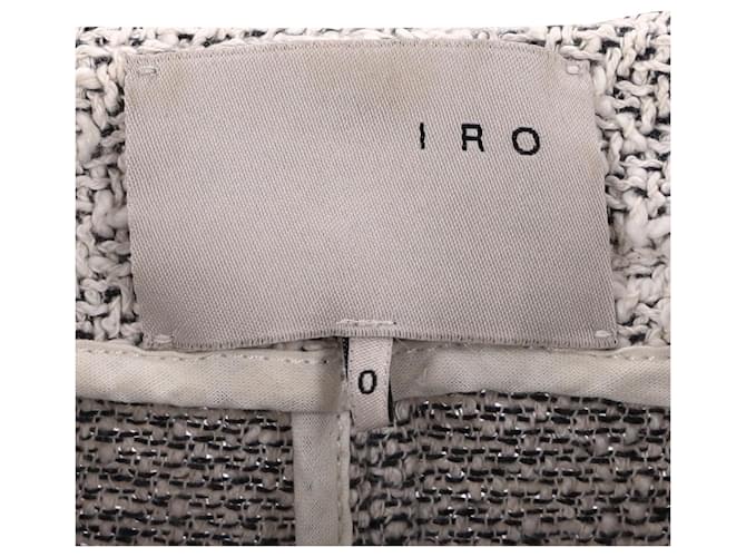 IRO – Distressed-Jacke aus grauer Baumwolle - Ansicht 4