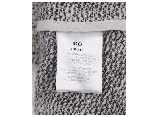 IRO – Distressed-Jacke aus grauer Baumwolle - Ansicht 5