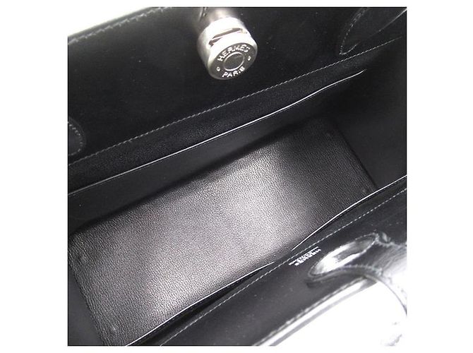 Hermès Sac à main en cuir Hermes Box Dalvey MM en excellent état - vue 5