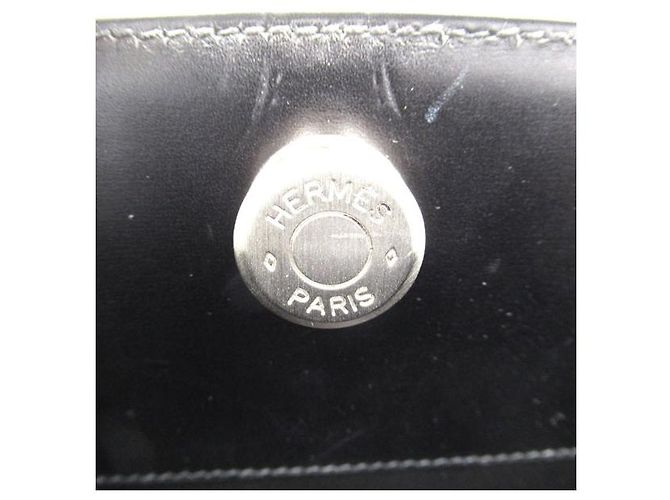 Hermès Sac à main en cuir Hermes Box Dalvey MM en excellent état - vue 8