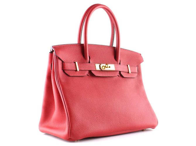 Hermès HERMES Handbags Birkin 30 Red - view 2