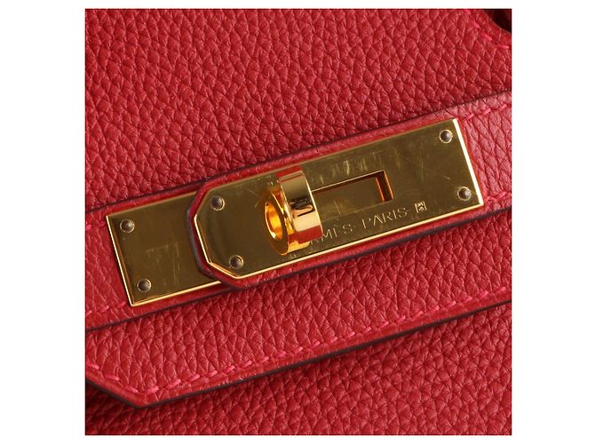 Hermès HERMES Handbags Birkin 30 Red - view 4