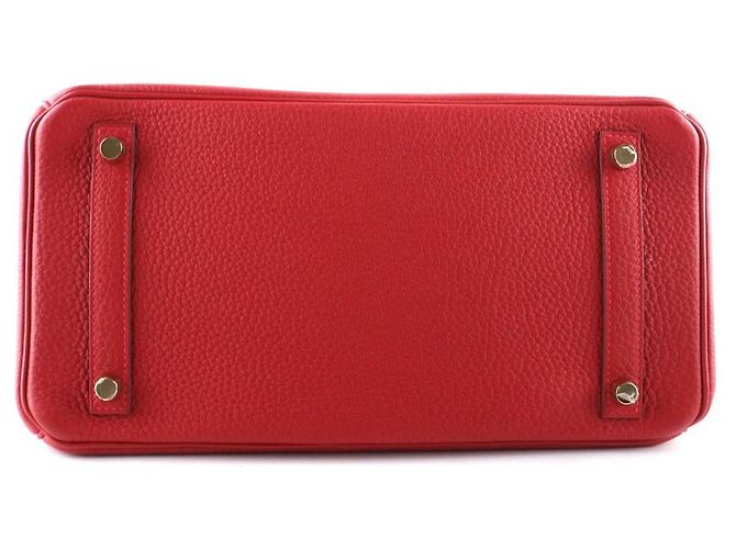 Hermès HERMES Handbags Birkin 30 Red - view 6