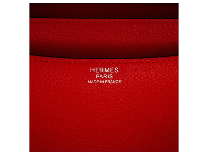 Constance Hermès Borse HERMES Pompon Kate Rosso - vista 8