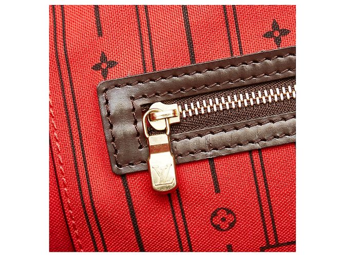 Neverfull LOUIS VUITTON Sacs à main Kelly 35 Marron - vue 8