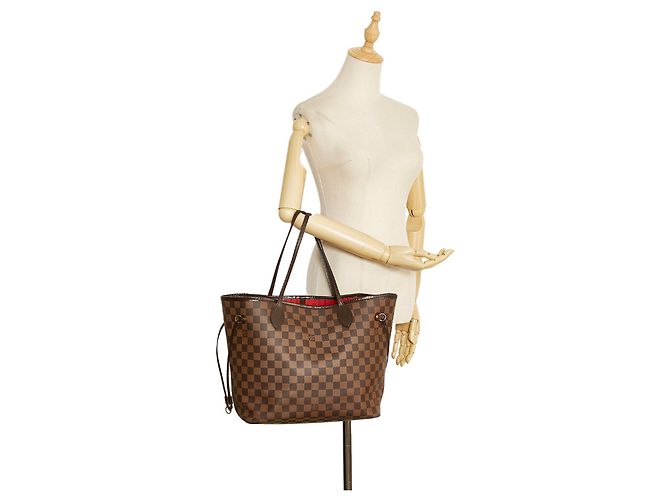 Neverfull LOUIS VUITTON Sacs à main Kelly 35 Marron - vue 9