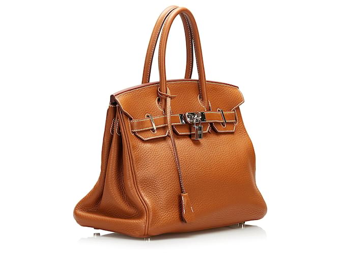 Birkin Hermès HERMES Handbags Pompom Kate Brown - view 2