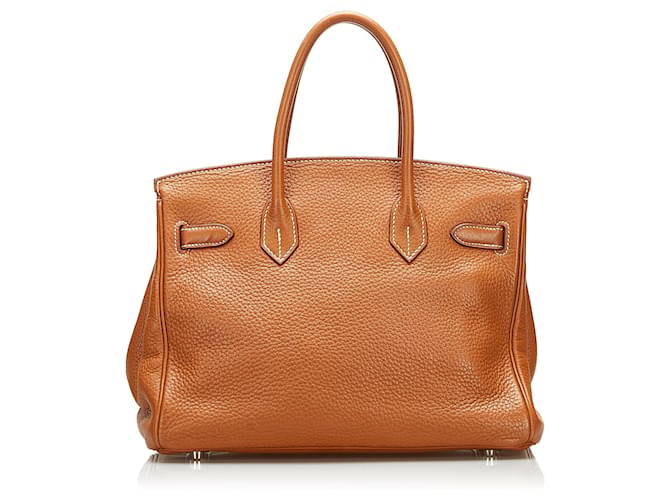 Birkin Hermès HERMES Handbags Pompom Kate Brown - view 3