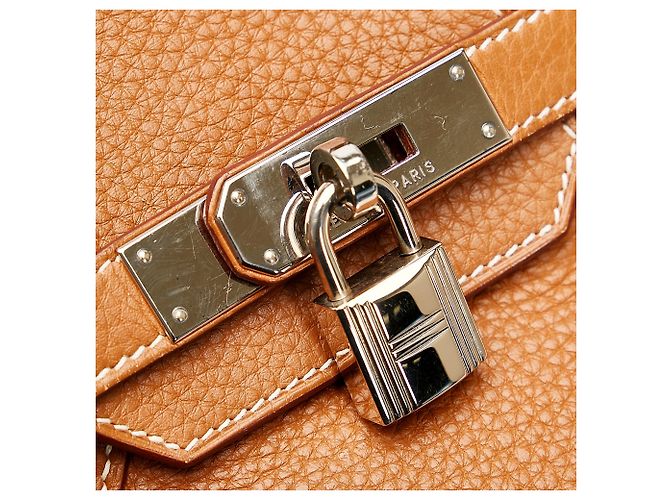 Birkin Hermès HERMES Handbags Pompom Kate Brown - view 8