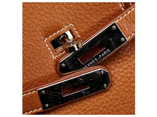 Birkin Hermès HERMES Handbags Pompom Kate Brown - view 9