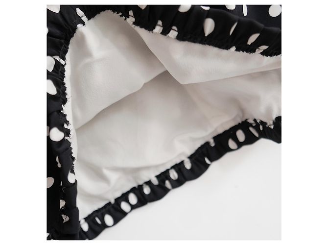 Falda de seda de lunares de Dolce & Gabbana Negro - vista 4