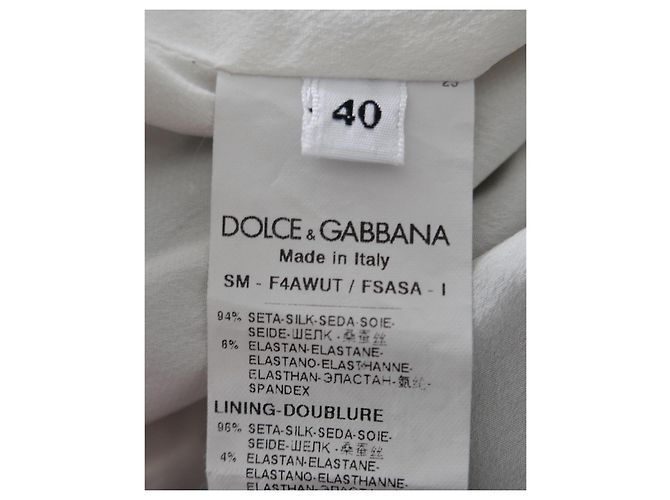 Falda de seda de lunares de Dolce & Gabbana Negro - vista 7
