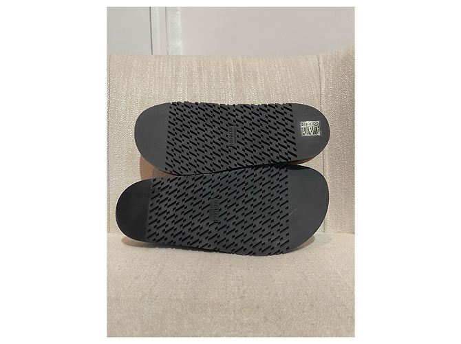 Kelly Hermès HERMES Sandalen T.EU 38 Leder Kamel - Ansicht 8