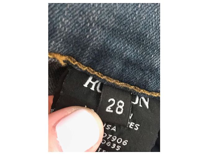 HUDSON Jeans T.US 28 Algodão Azul - vista 6