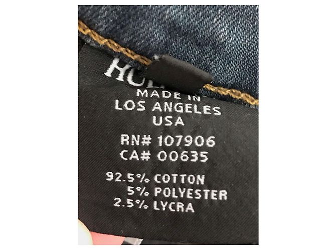 HUDSON Jeans T.US 28 Algodão Azul - vista 7