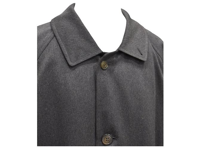 Burberry Wolljacke Grau XL - Ansicht 5
