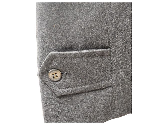 Burberry Wolljacke Grau XL - Ansicht 7
