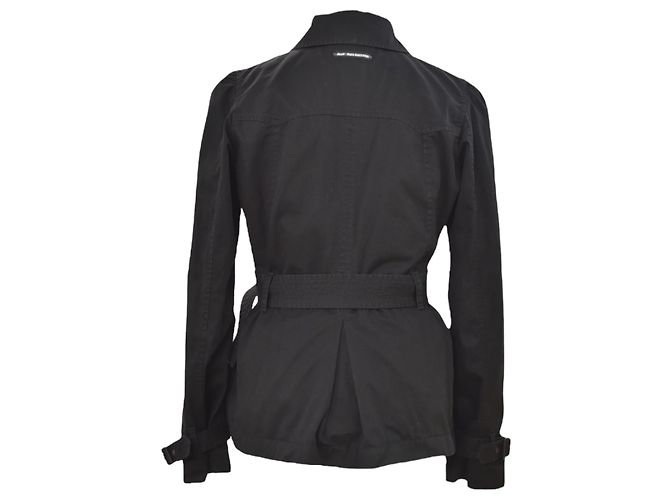 JEAN PAUL GAULTIER Abrigos M Negro - vista 3