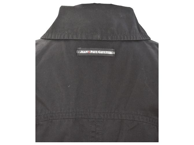 JEAN PAUL GAULTIER Abrigos M Negro - vista 7