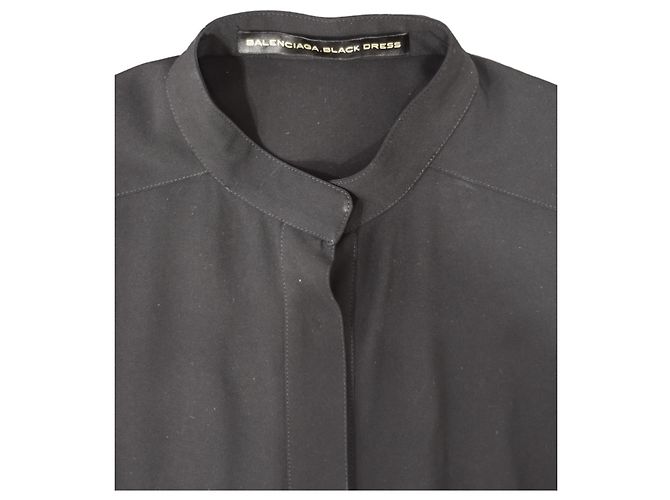 Vestido Balenciaga de algodón negro S - vista 10