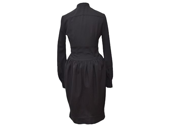 Vestido Balenciaga de algodón negro S - vista 3