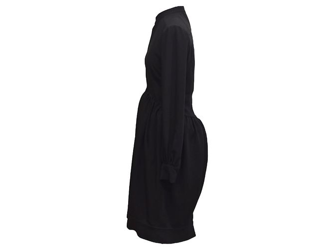 Vestido Balenciaga de algodón negro S - vista 4