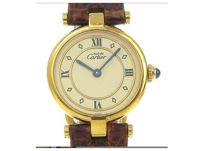 Cartier Vendôme Uhr Golden - Ansicht 2