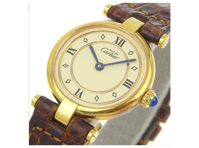 Cartier Vendôme Uhr Golden - Ansicht 3