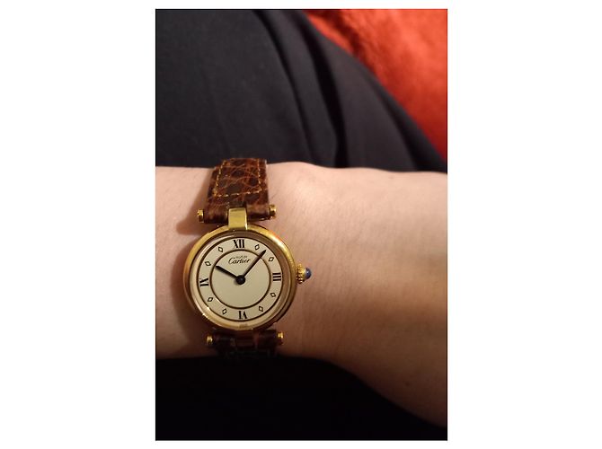 Cartier Vendôme Uhr Golden - Ansicht 6