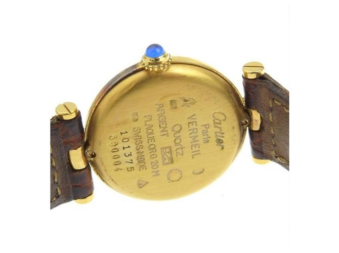 Cartier Vendôme Uhr Golden - Ansicht 8