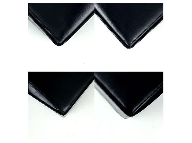Sac à main Dior en cuir noir - vue 6
