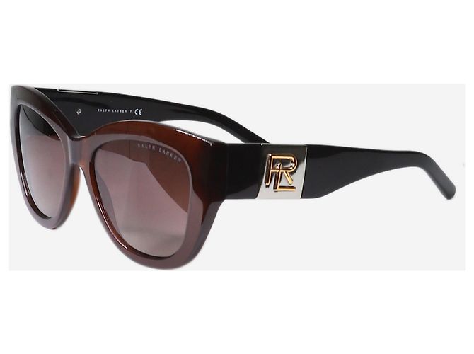 Ralph Lauren brown cat eye sunglasses - view 2