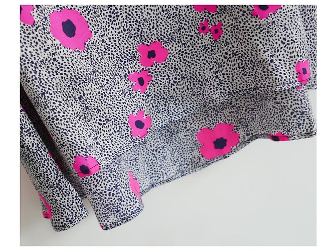Autre Marque Falda de seda Mercy Delta Wray Dorothy Romance Rosa - vista 3