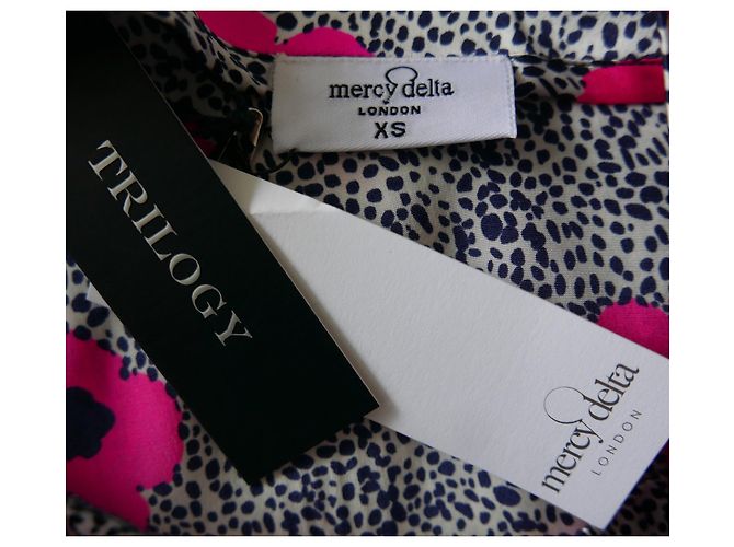 Autre Marque Falda de seda Mercy Delta Wray Dorothy Romance Rosa - vista 4