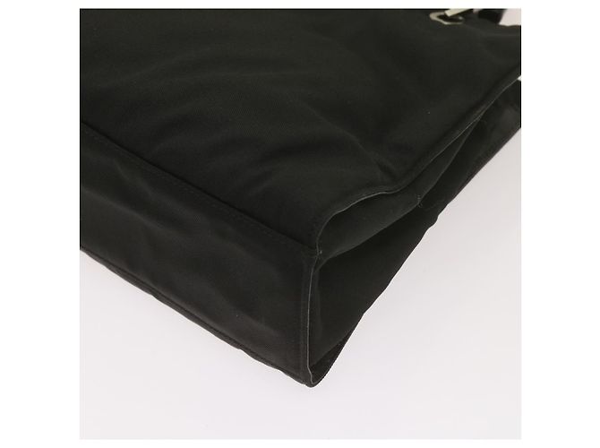 Bamboo GUCCI Borsa a mano in bambù Tela Nera 002 1016 Auth ep3520 Nero - vista 12